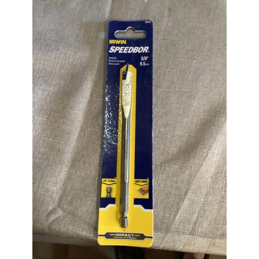 IRWIN SPEEDBORE SPADE BIT 3/8"